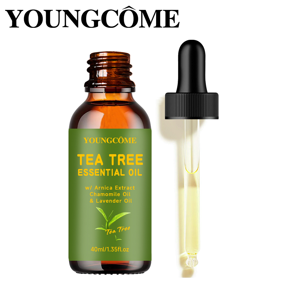 Tea Tree Spot Treatment - ティーツリーエッセンシャルオイル（スキンケア、髪、頭皮、爪、アロマセラピー、ディフューザー用）