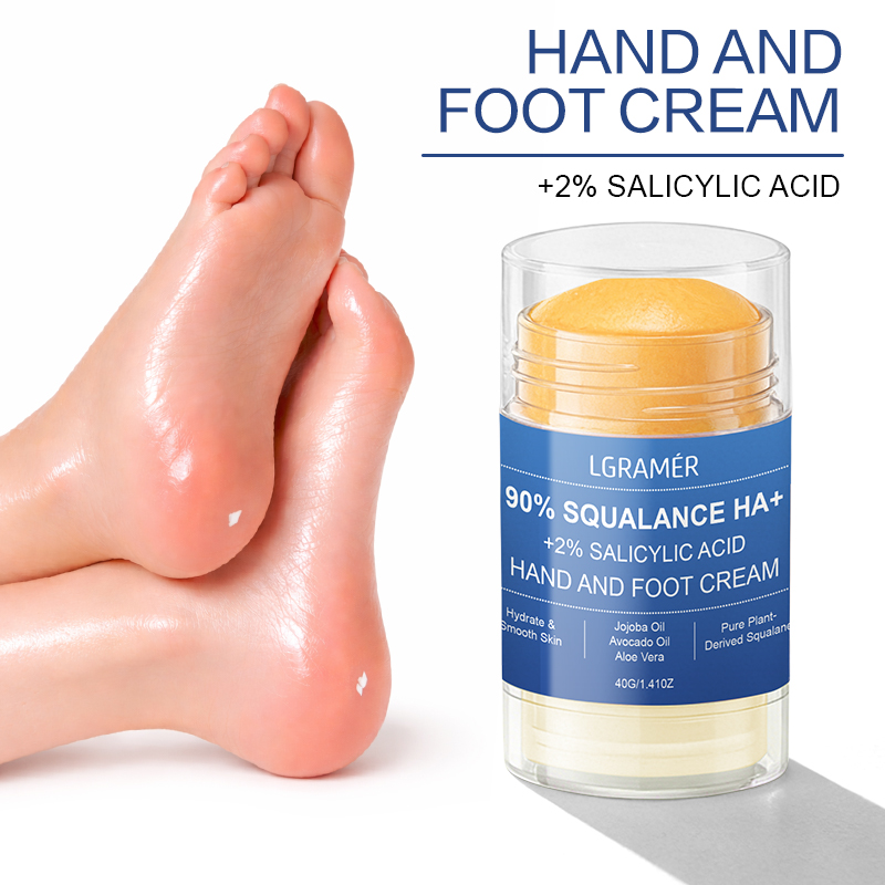 Azelaic Acid Cream - スクワラン90%配合、サリチル酸2%配合のフットクリーム。乾燥肌用の保湿ハンド＆フットクリーム。乾燥と荒れを改善します。