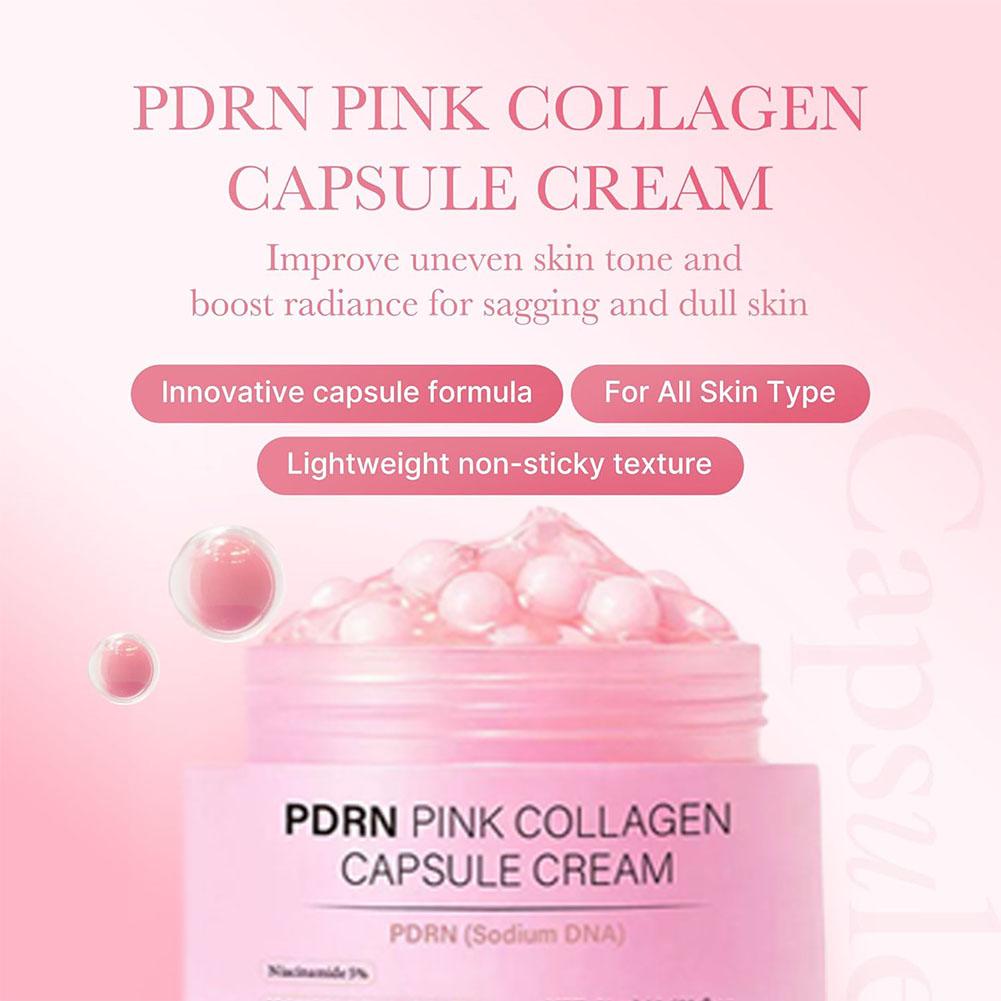 50 ミリリットルコラーゲンカプセルクリーム顔用保湿フェイス - Skincare Glowing のレビューと価格