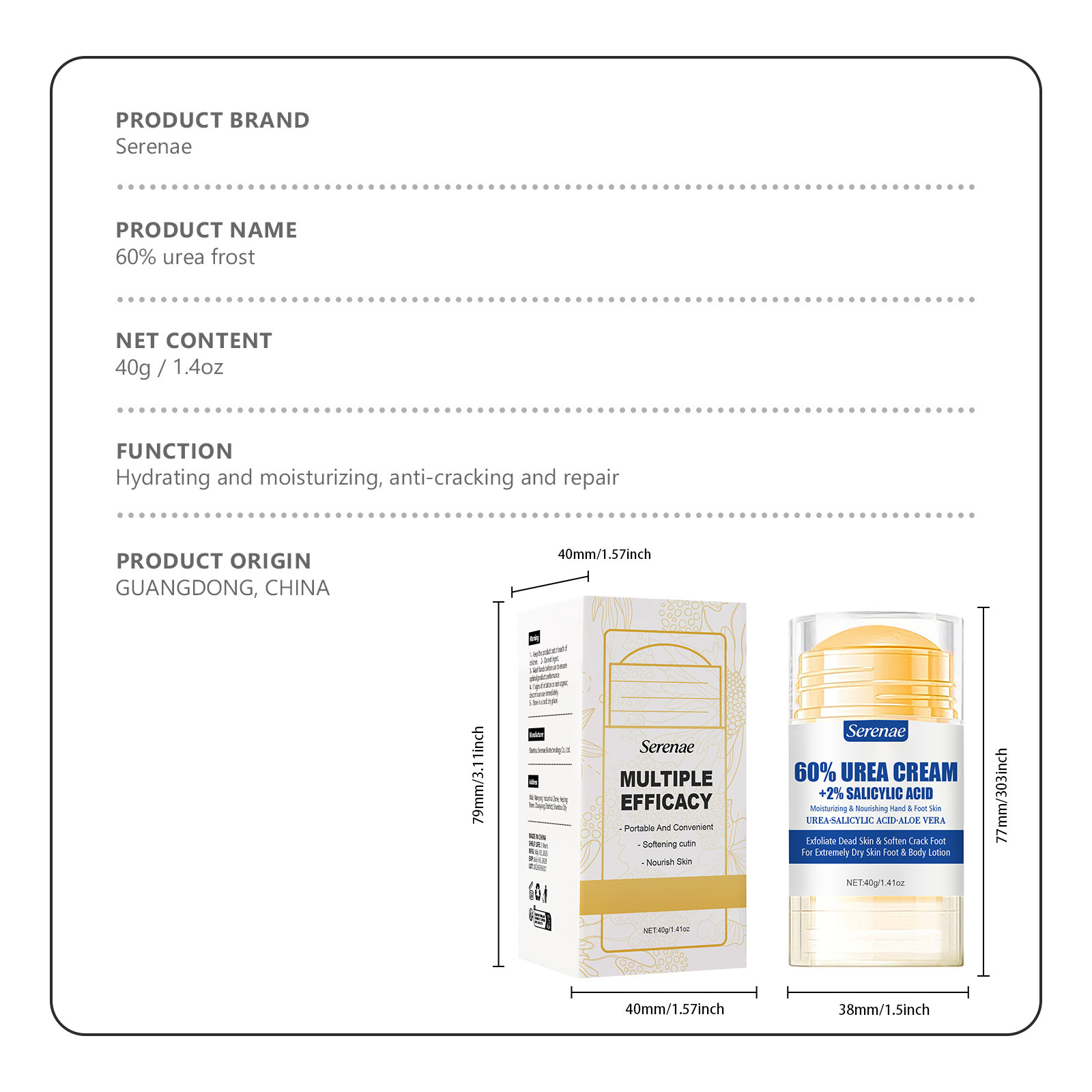 60%尿素配合フットクリーム + 2%サリチル酸配合 集中保 - Azelaic Acid Cream のレビューと価格