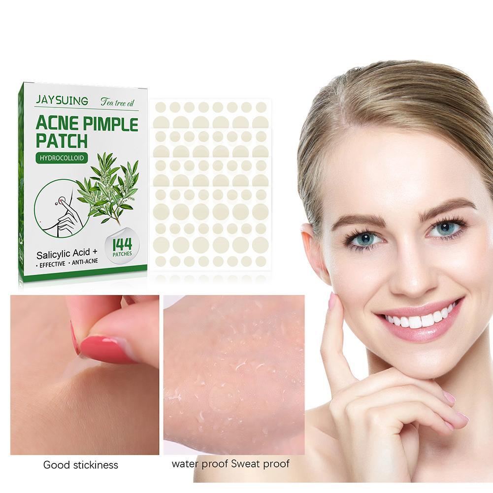 ティーツリーオイルにきびパッチ 144 個肌の傷治療パッチフ - Tea Tree Spot Treatment のレビューと価格