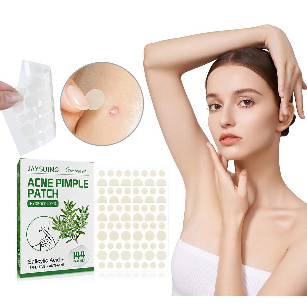 ティーツリーオイルにきびパッチ 144 個肌の傷治療パッチフ - Tea Tree Spot Treatment のレビューと価格