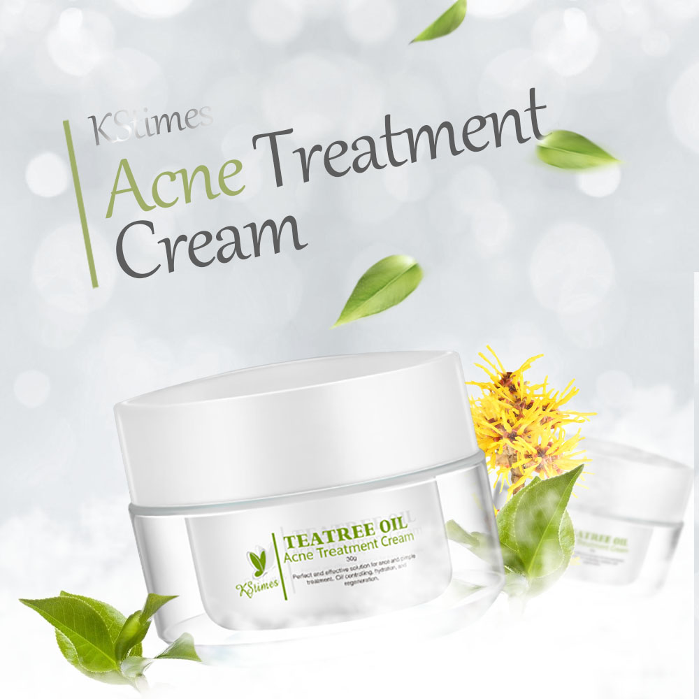 Kstims-にきび治療クリーム,美容液,そばかす,色素沈着 - Tea Tree Spot Treatment のレビューと価格