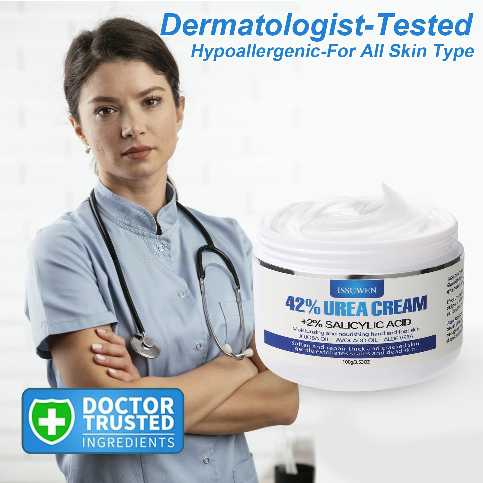 尿素クリーム 42% プラス サリチル酸 2%、乾燥ひび割れ - Azelaic Acid Cream のレビューと価格